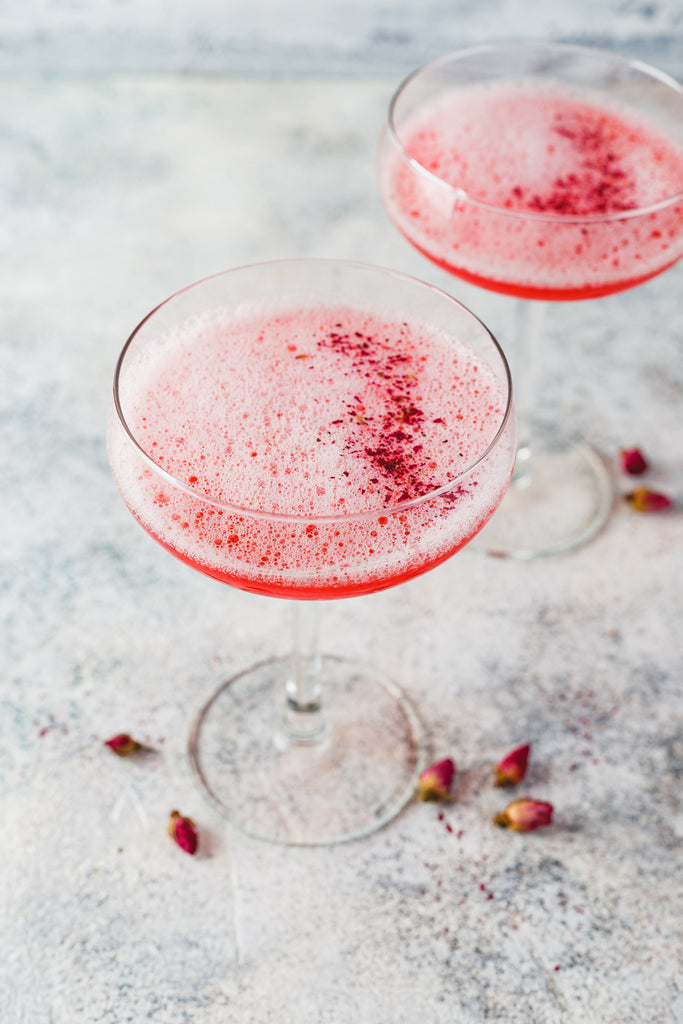 Cotswold Cocktail School - Rose Fizz Mocktail